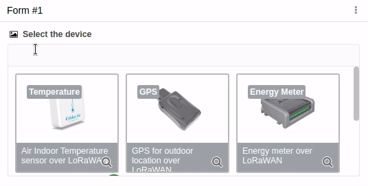 Filtered Variables example