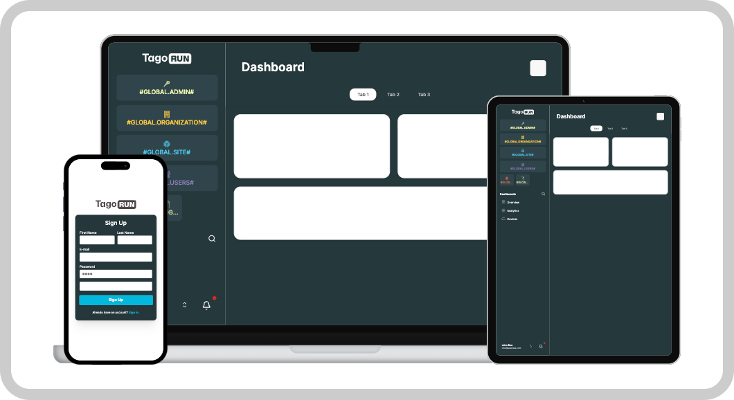Run module screenshot