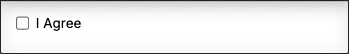 Checkbox input example