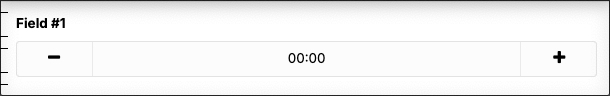 Clock set example