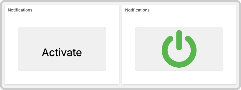 Push Button examples